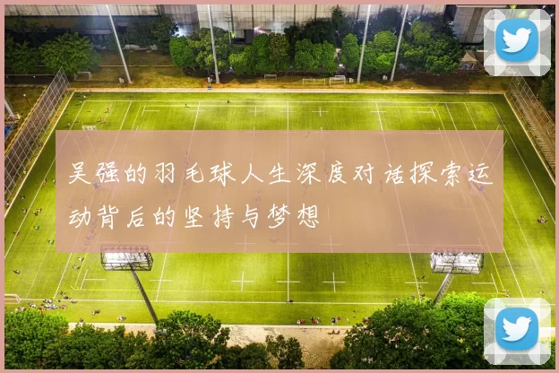 吴强的羽毛球人生深度对话探索运动背后的坚持与梦想